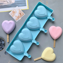 Silicone Heart Mold for Cakesicles