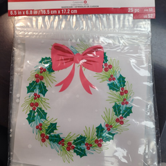 Treat bags - Wreath - 25pc