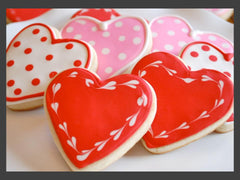 Mini-Series:  Spring/Valentine Cookie Class Royal Icing - February 11th - 5:30 to 7:30