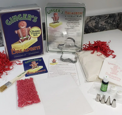 Ginger's breadboys Cookie Kit