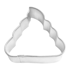 Mini Poop Emoji Cookie Cutter 2"