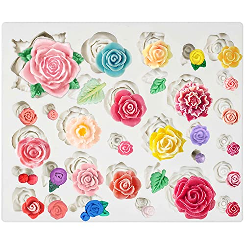 Silicone Baking Molds, Colorful Flowers. Colorful Of Silicone