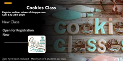 Basic Sugar Cookie Class -November 23rd  - 3:30 to 6:00pm