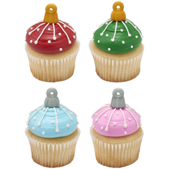 Ornament Toppers - sugar - 12ct