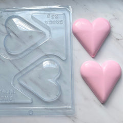 PLAIN HEART DUO MOLD (3-PART)