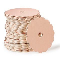 Scalloped Edge Cake Pop Boards, Rose Gold (50pcs)