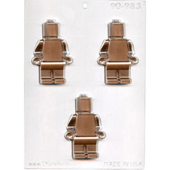 Round Bot Chocolate Mold - Robot