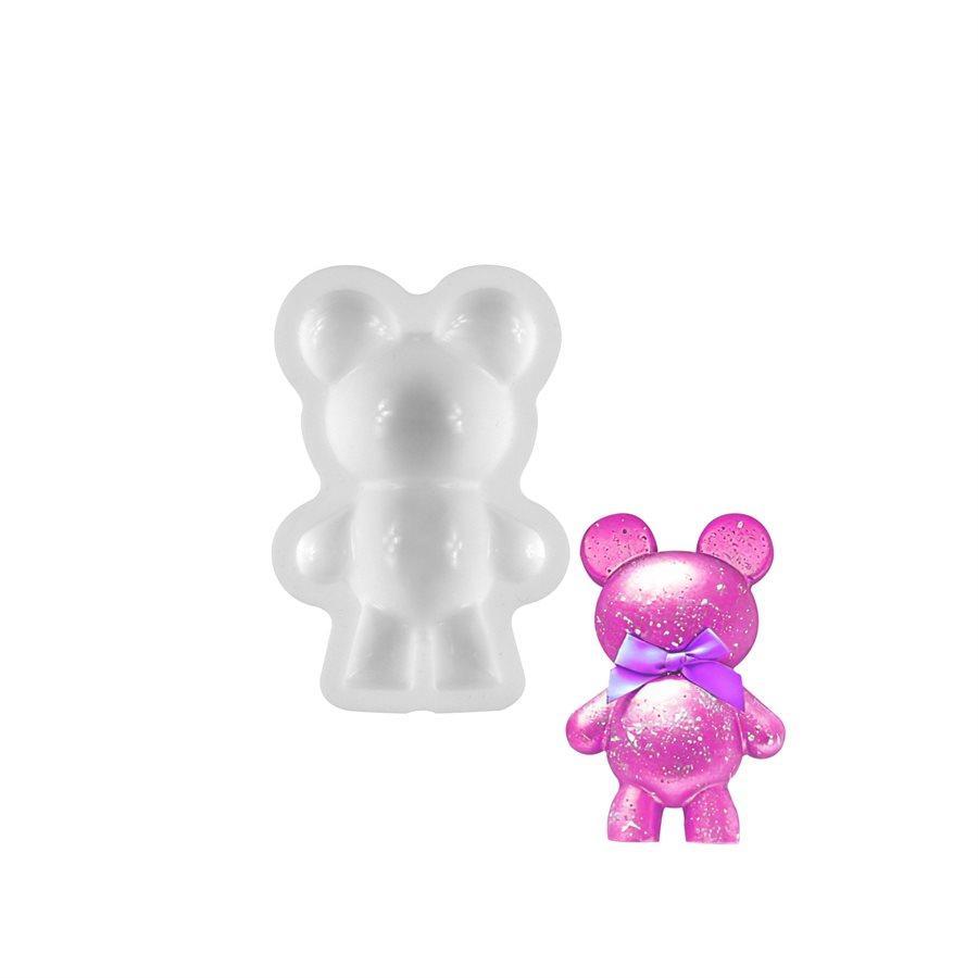 gummy bear ice silicon mold silicone candle cake molds 3d large teddy bear  silicone chocolate mold