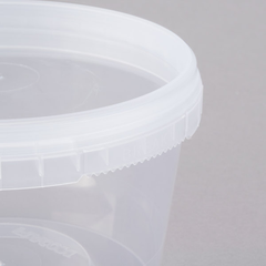 Deli Container with lid - 16oz - Tamper Evident - 50ct - Bulk